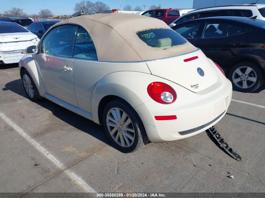 2008 Volkswagen New Beetle Se VIN: 3VWRF31YX8M413609 Lot: 38550289