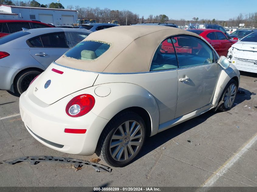 2008 Volkswagen New Beetle Se VIN: 3VWRF31YX8M413609 Lot: 38550289