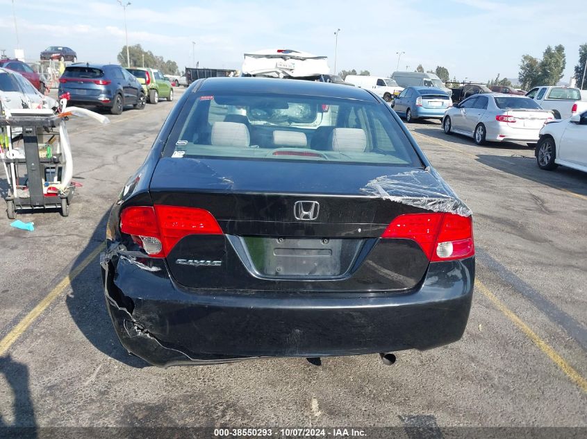 2008 Honda Civic Lx VIN: 1HGFA165X8L011387 Lot: 38550293