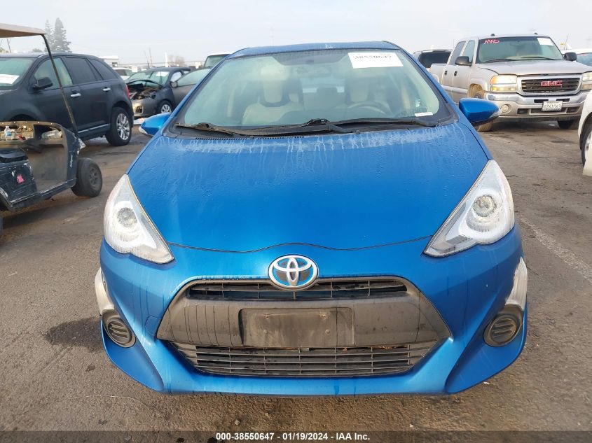 2015 Toyota Prius C One VIN: JTDKDTB39F1103703 Lot: 38550647