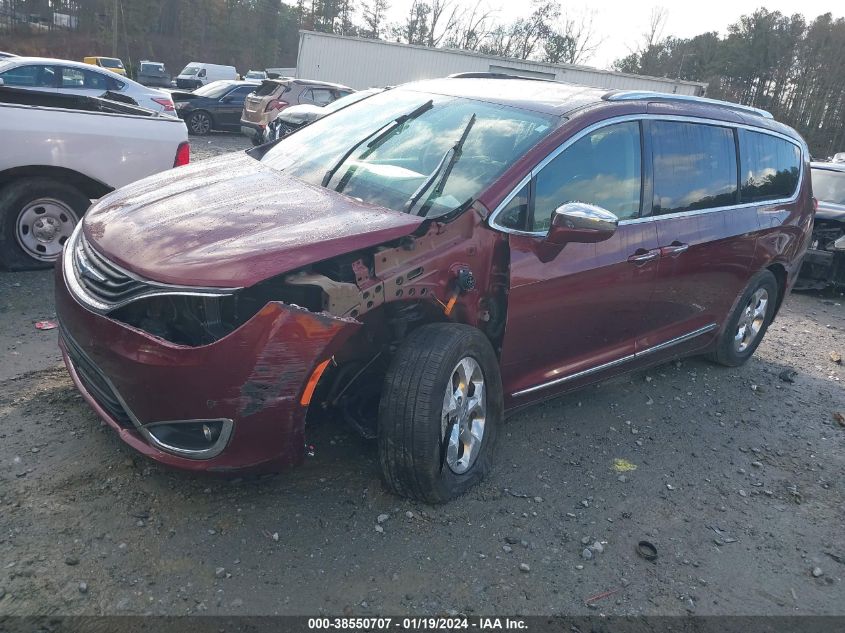 2018 Chrysler Pacifica Hybrid Limited VIN: 2C4RC1N72JR365331 Lot: 38550707