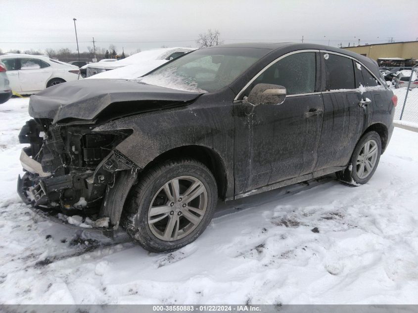 2013 Acura Rdx VIN: 5J8TB4H30DL001555 Lot: 38550883