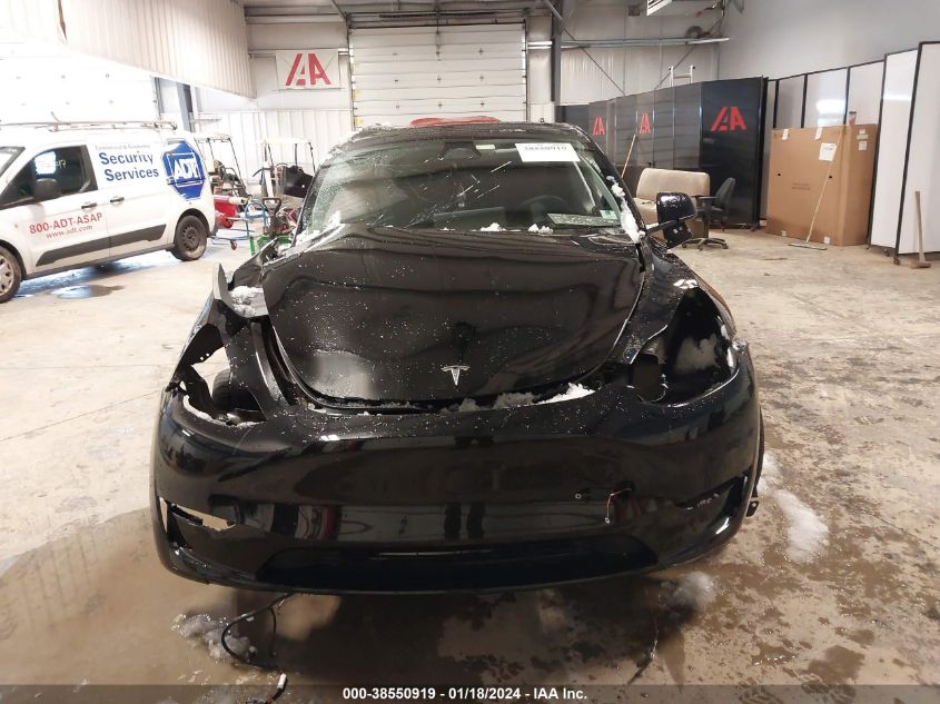 2023 Tesla Model Y Awd/Performance Dual Motor All-Wheel Drive VIN: 7SAYGDEF2PF862119 Lot: 38550919