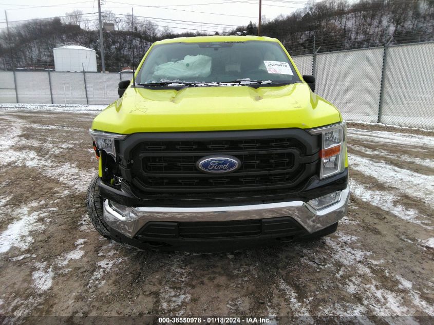 2022 Ford F-150 Xl VIN: 1FTMF1EB8NKE01596 Lot: 38550978