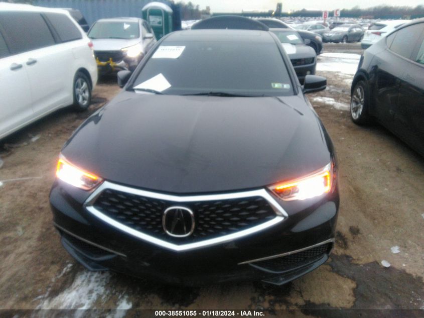 2019 Acura Tlx Tech Pkg VIN: 19UUB1F55KA004225 Lot: 38551055