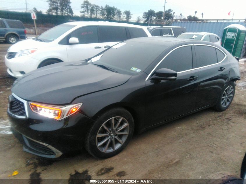 2019 Acura Tlx Tech Pkg VIN: 19UUB1F55KA004225 Lot: 38551055