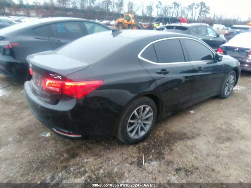 2019 Acura Tlx Tech Pkg VIN: 19UUB1F55KA004225 Lot: 38551055