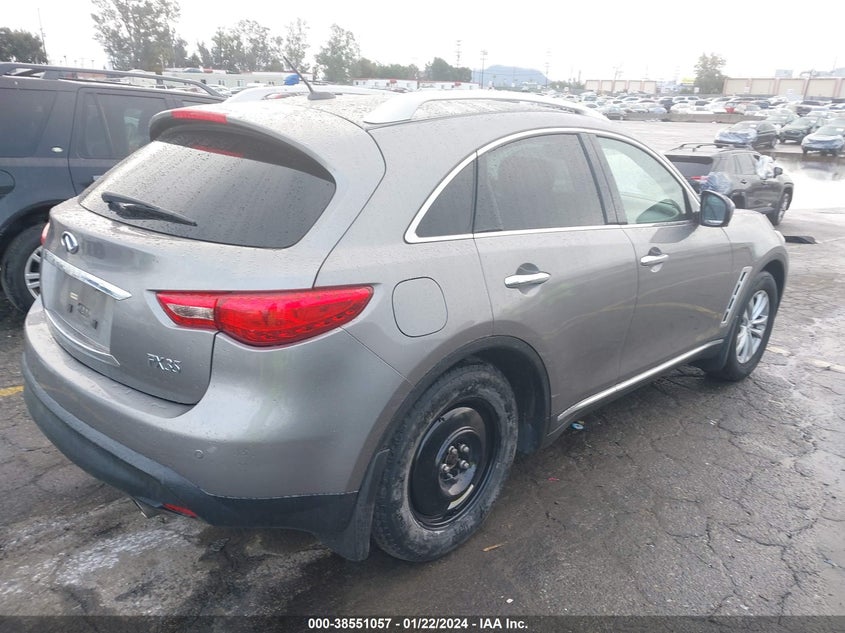 2009 INFINITI FX35 VIN: JNRAS18U49M101754