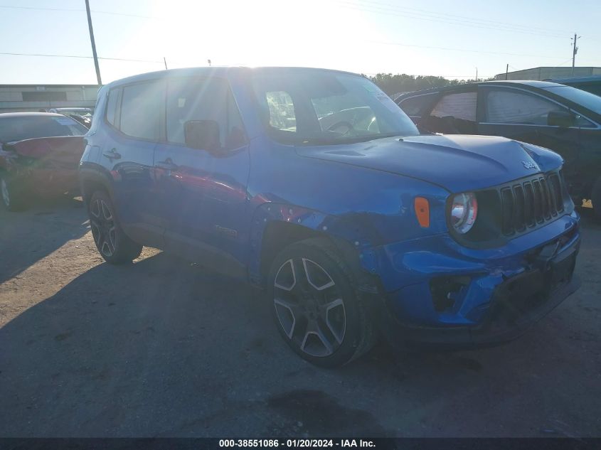 2020 Jeep Renegade Jeepster Fwd VIN: ZACNJAAB3LPL87275 Lot: 38551086