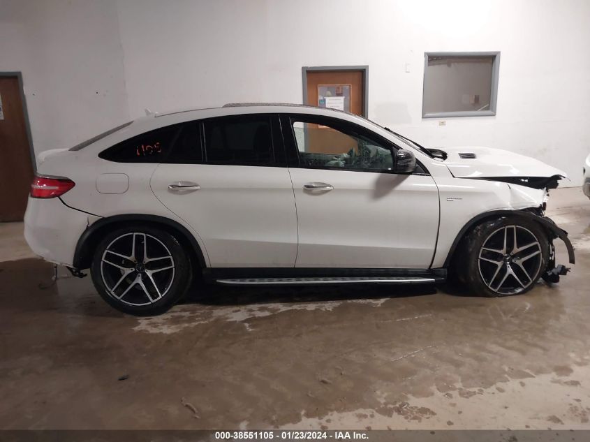 2019 Mercedes-Benz Amg Gle 43 Coupe 4Matic VIN: 4JGED6EB0KA138816 Lot: 38551105