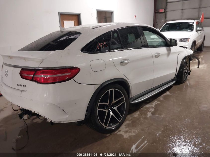 2019 Mercedes-Benz Amg Gle 43 Coupe 4Matic VIN: 4JGED6EB0KA138816 Lot: 38551105