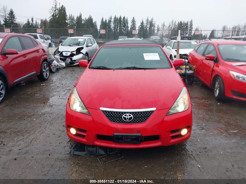 2007 Toyota Camry Solara Sle VIN: 4T1FA38P47U125690 Lot: 38551122