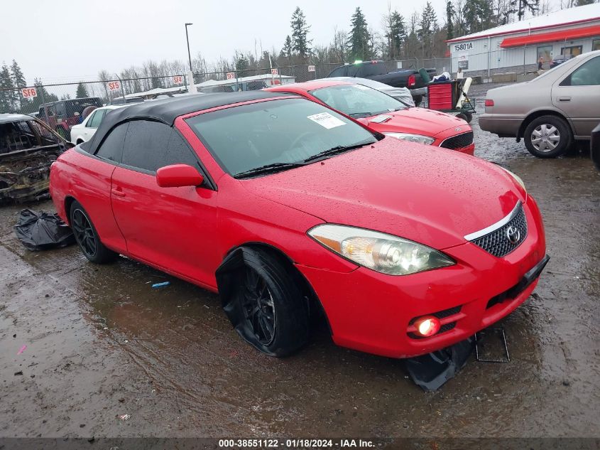 2007 Toyota Camry Solara Sle VIN: 4T1FA38P47U125690 Lot: 38551122