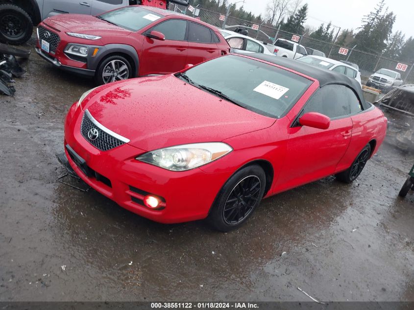 2007 Toyota Camry Solara Sle VIN: 4T1FA38P47U125690 Lot: 38551122