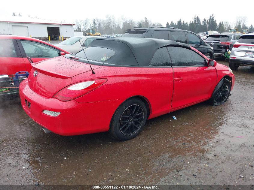 2007 Toyota Camry Solara Sle VIN: 4T1FA38P47U125690 Lot: 38551122