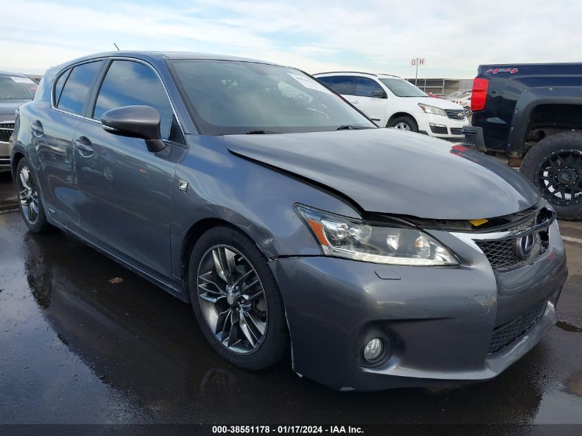 2012 Lexus Ct 200H Premium VIN: JTHKD5BHXC2063160 Lot: 38551178