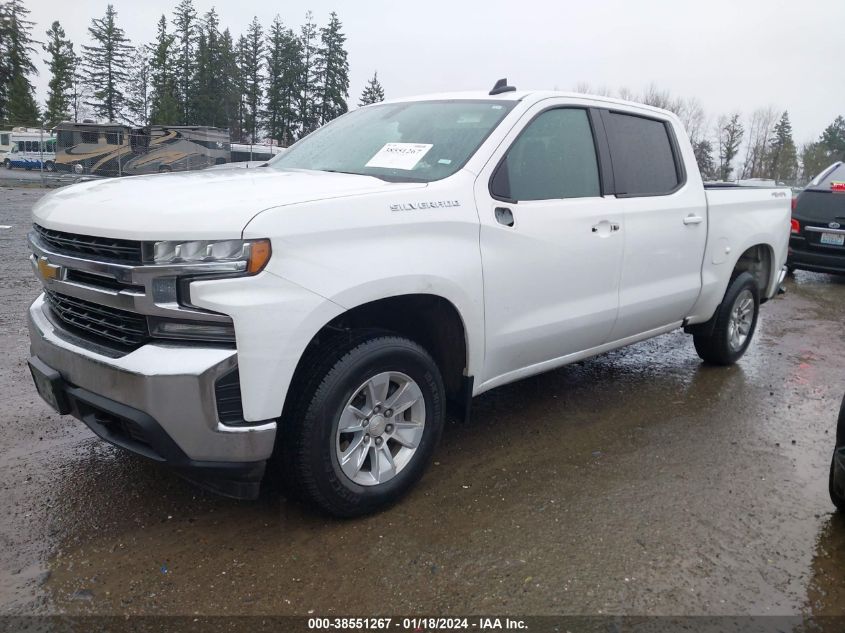 2021 Chevrolet Silverado 1500 4Wd Short Bed Lt VIN: 1GCUYDED2MZ324775 Lot: 38551267