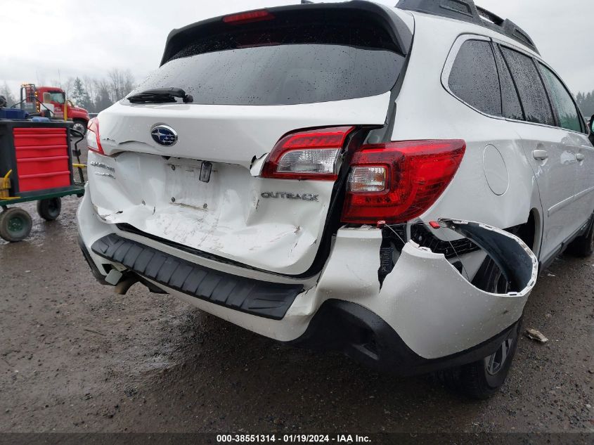 2018 Subaru Outback 2.5I Limited VIN: 4S4BSANC3J3391197 Lot: 38551314