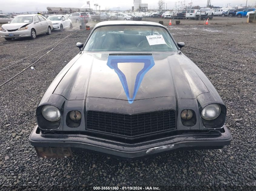 1977 Chevrolet Camaro VIN: 1Q87L7L630791 Lot: 38551360