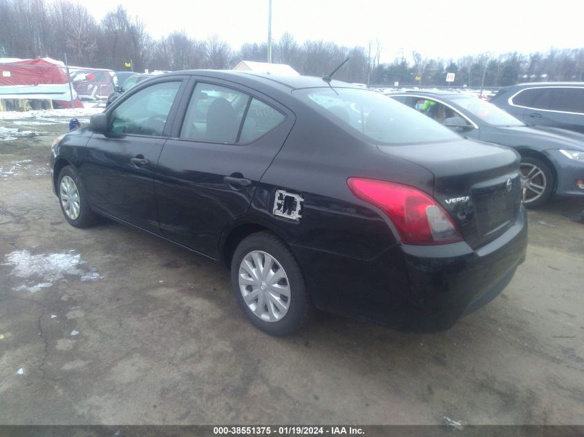 2015 Nissan Versa 1.6 S VIN: 3N1CN7AP0FL825232 Lot: 38551375