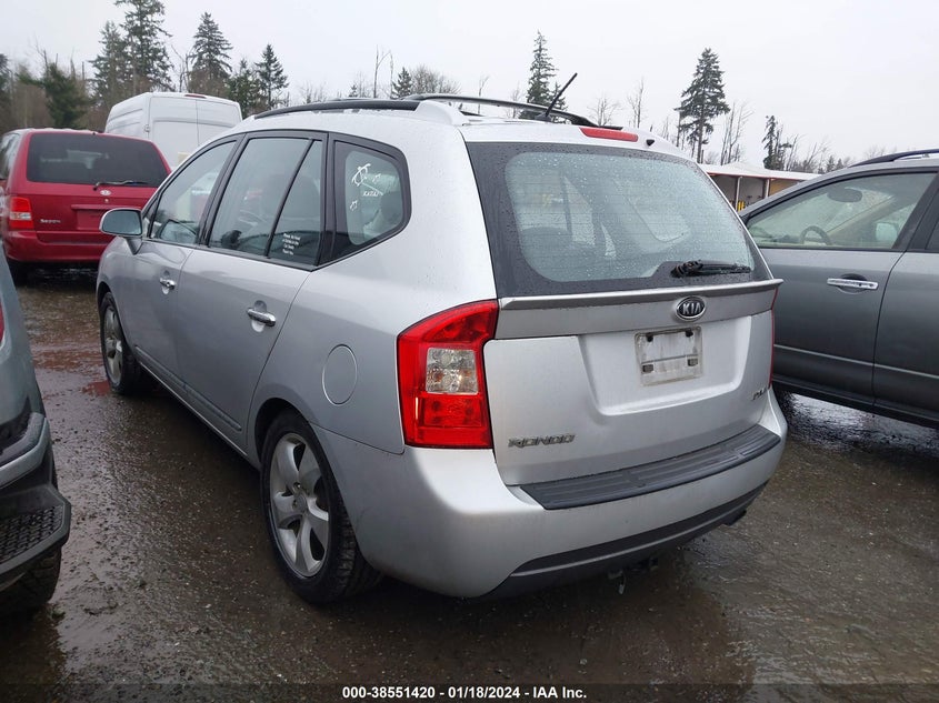 2007 Kia Rondo Ex VIN: KNAFG526377106056 Lot: 38551420