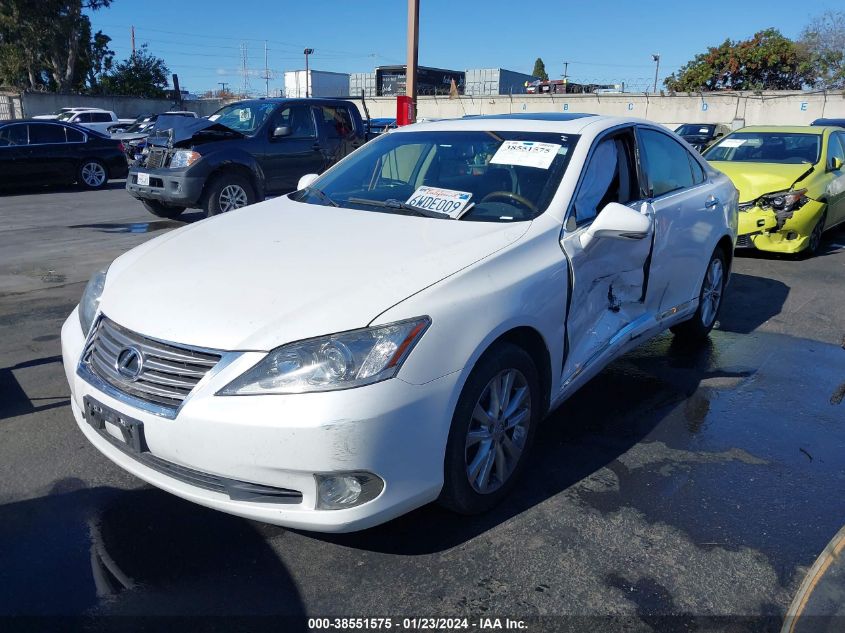 2012 Lexus Es 350 VIN: JTHBK1EGXC2498133 Lot: 38551575