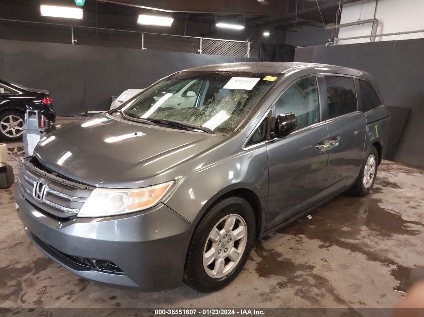 2012 Honda Odyssey Ex-L VIN: 5FNRL5H61CB002852 Lot: 38551607