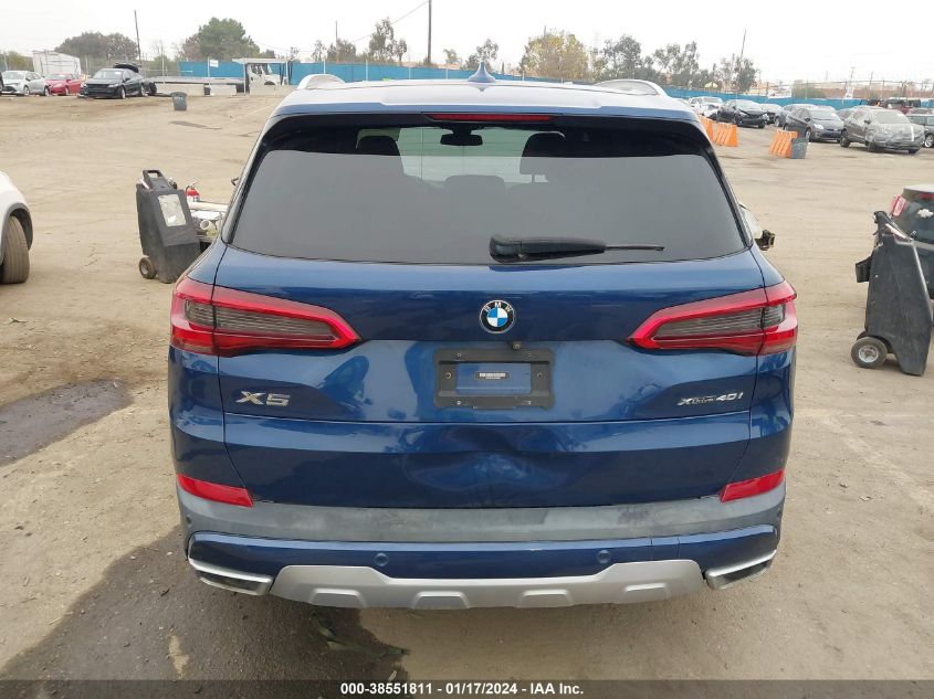 2019 BMW X5 xDrive40I VIN: 5UXCR6C51KLK84669 Lot: 38551811