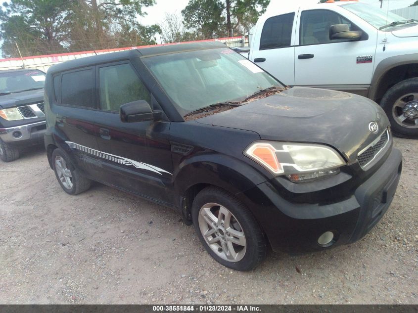 2010 Kia Soul + VIN: KNDJT2A27A7031553 Lot: 38551844