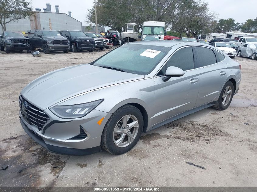 2021 Hyundai Sonata Se VIN: 5NPEG4JAXMH074485 Lot: 38551859