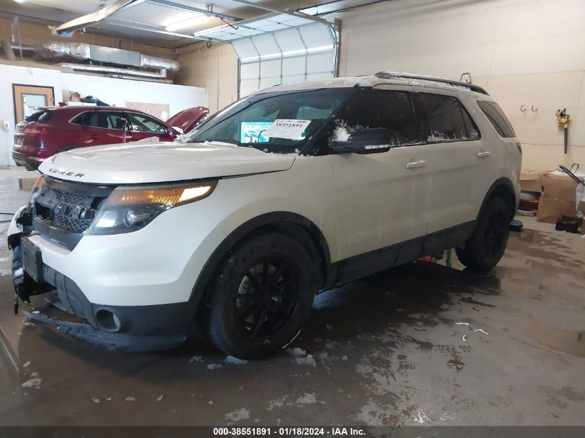 2015 Ford Explorer Sport VIN: 1FM5K8GT7FGB40797 Lot: 38551891