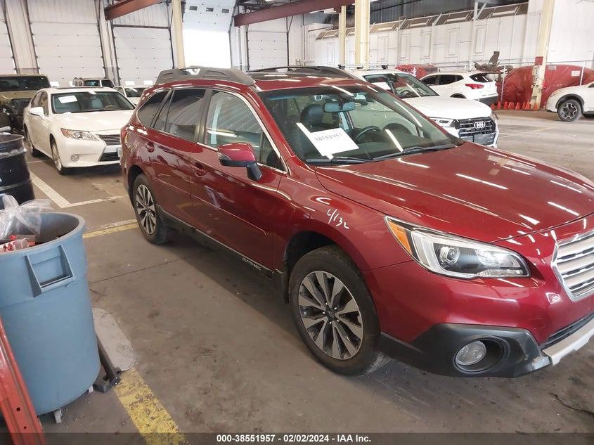 2016 SUBARU OUTBACK 3.6R LIMITED - 4S4BSENC7G3288428