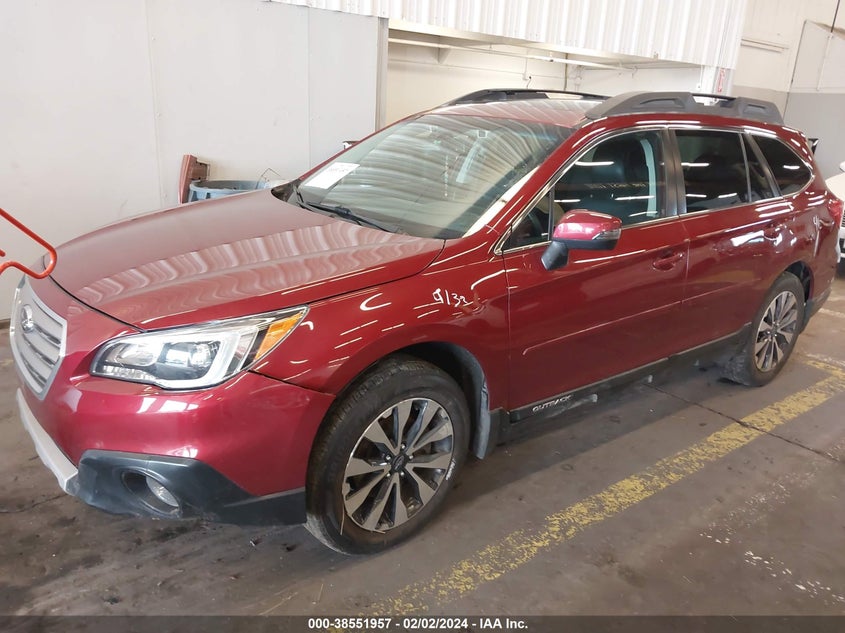 2016 SUBARU OUTBACK 3.6R LIMITED - 4S4BSENC7G3288428