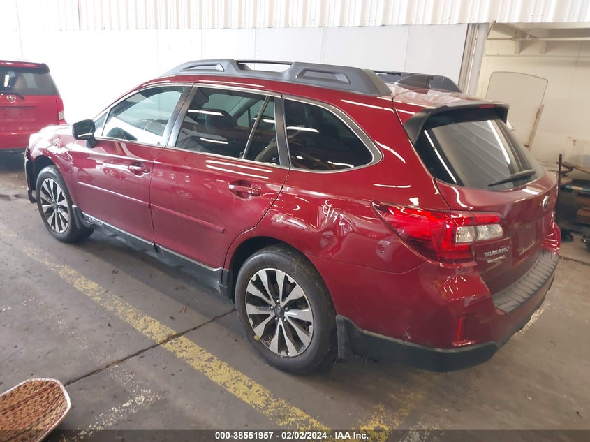 2016 SUBARU OUTBACK 3.6R LIMITED - 4S4BSENC7G3288428