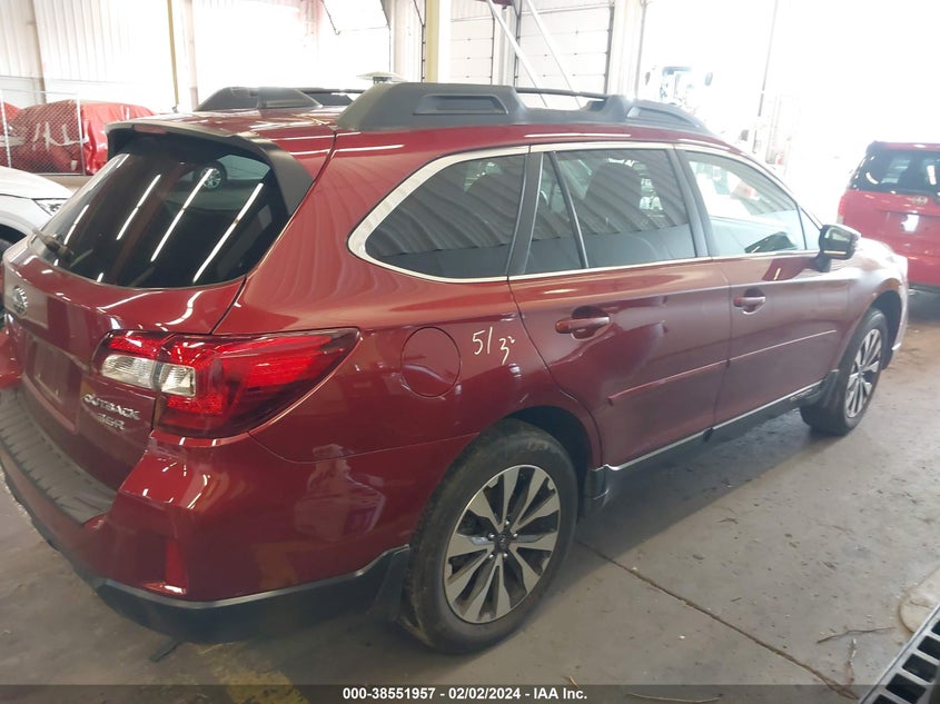 2016 SUBARU OUTBACK 3.6R LIMITED - 4S4BSENC7G3288428
