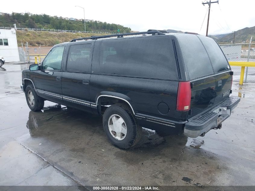 1997 Chevrolet Suburban Lt VIN: 3GNFK16R3VG119784 Lot: 38552028