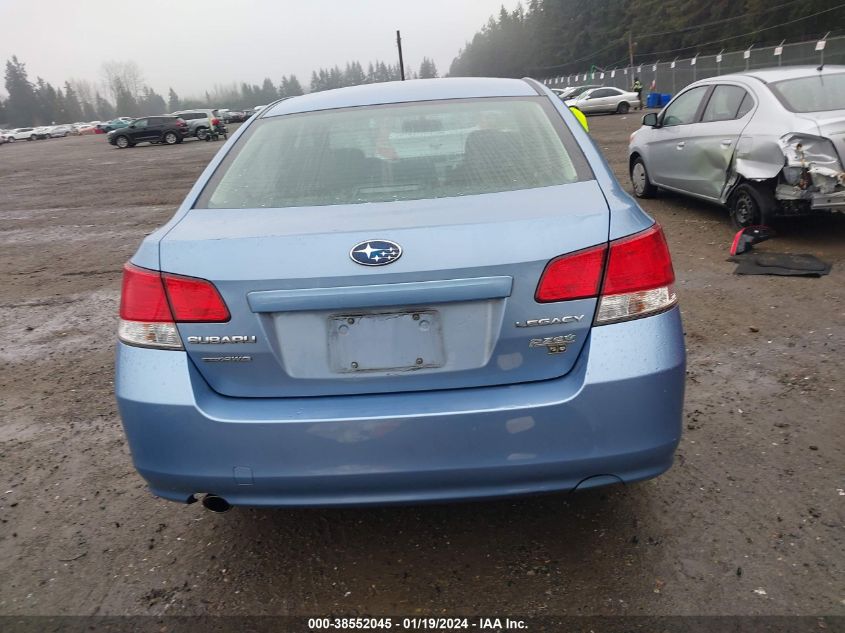 2011 Subaru Legacy 2.5I Premium VIN: 4S3BMBG60B3230013 Lot: 38552045