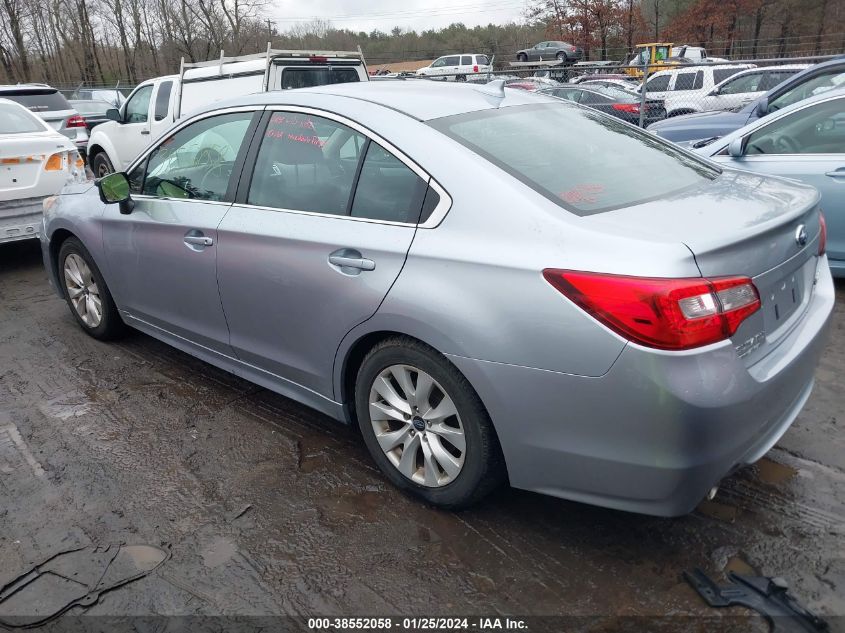 2016 Subaru Legacy 2.5I Premium VIN: 4S3BNAC61G3054898 Lot: 38552058