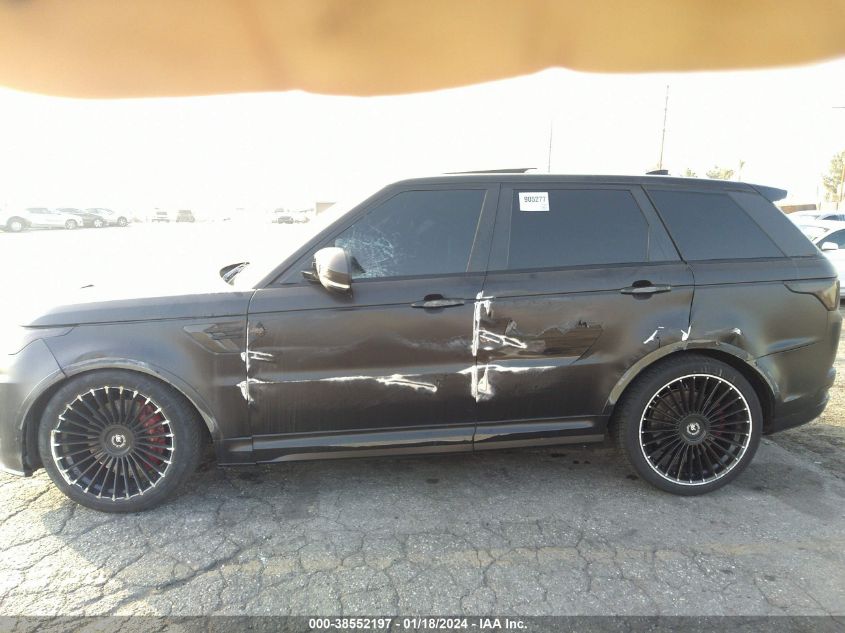 2018 Land Rover Range Rover Sport Svr VIN: SALWZ2SE5JA185106 Lot: 38552197