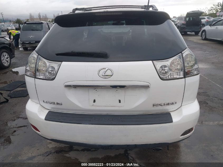 2007 Lexus Rx 350 VIN: 2T2GK31U27C003652 Lot: 38759406