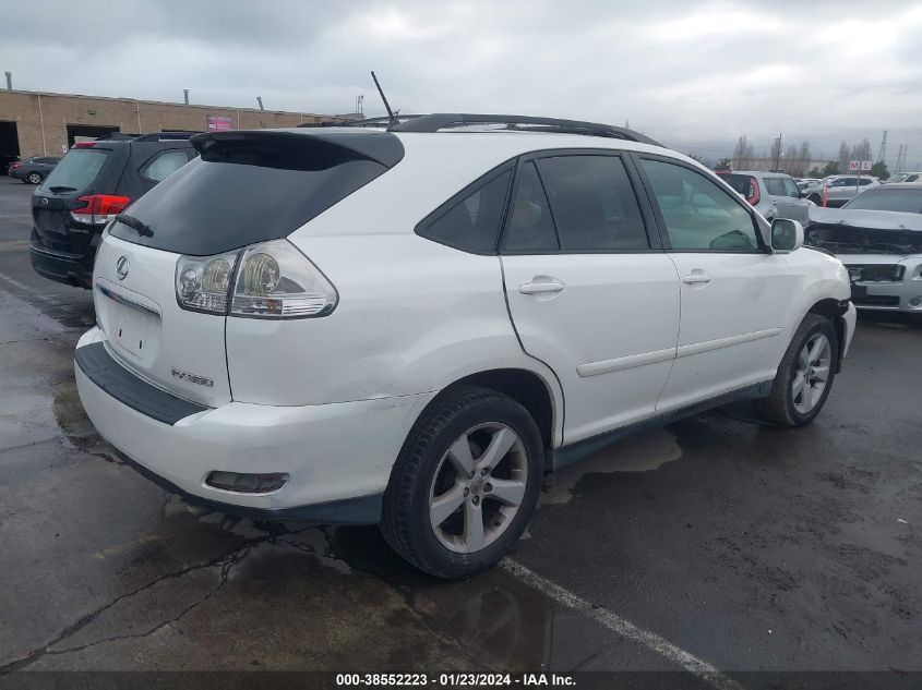 2007 Lexus Rx 350 VIN: 2T2GK31U27C003652 Lot: 38759406