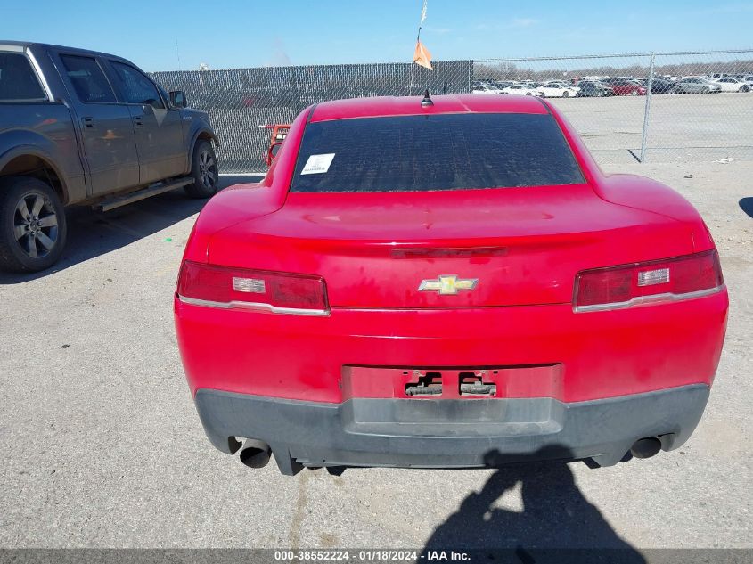 2015 Chevrolet Camaro 2Ls VIN: 2G1FB1E32F9136795 Lot: 38552224