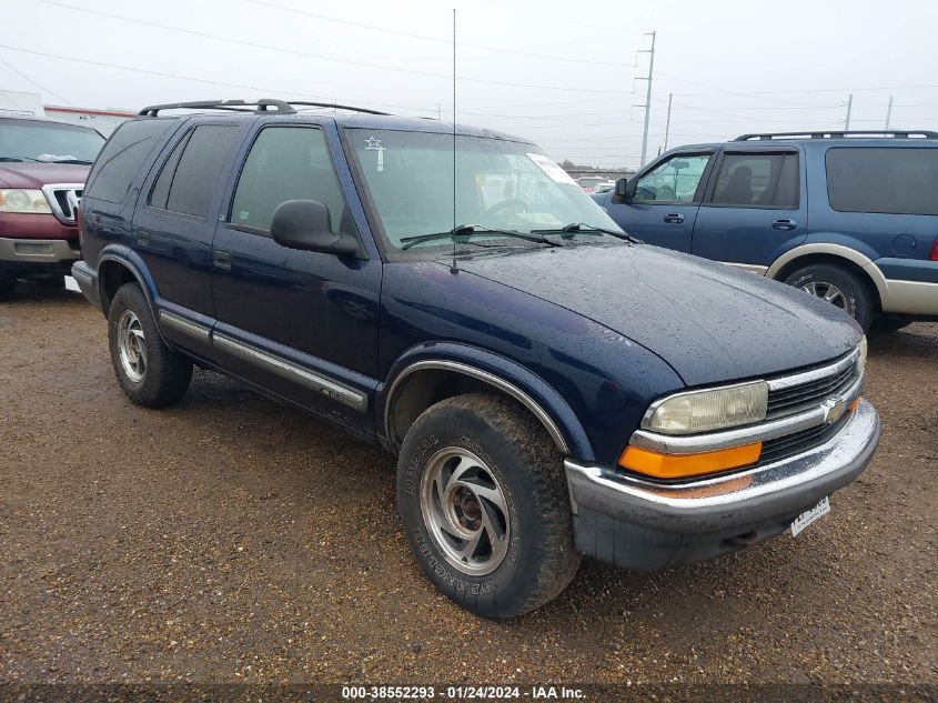 1998 Chevrolet Blazer Ls VIN: 1GNDT13W1W2255534 Lot: 38552293