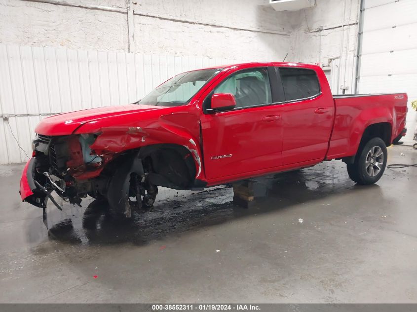 2016 Chevrolet Colorado Z71 VIN: 1GCGTDE38G1356412 Lot: 38552311