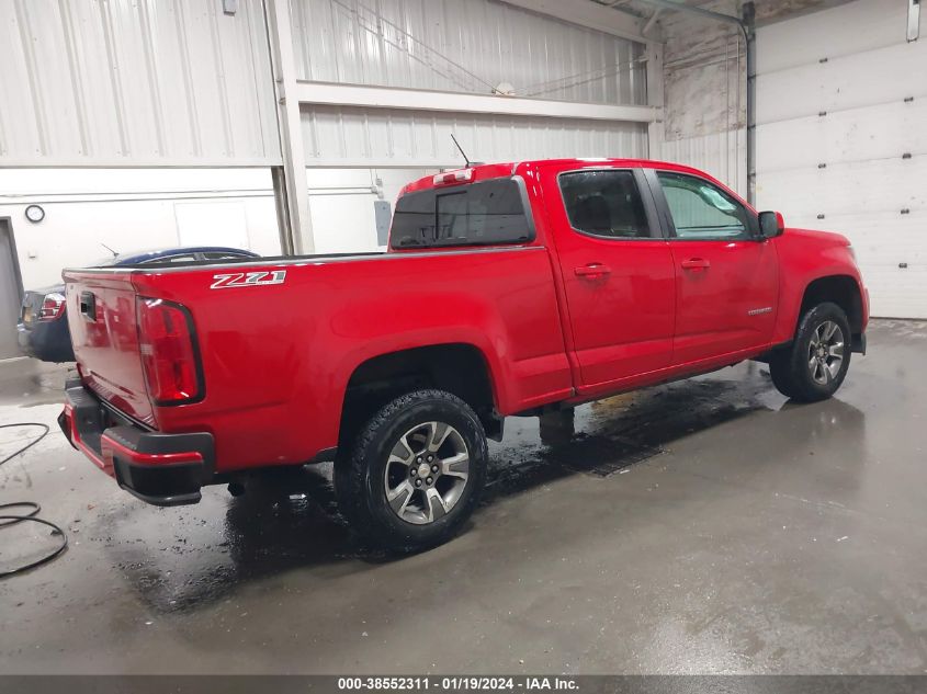 2016 Chevrolet Colorado Z71 VIN: 1GCGTDE38G1356412 Lot: 38552311