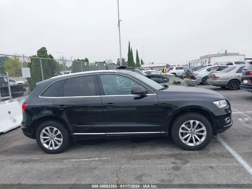 2013 Audi Q5 2.0T Premium VIN: WA1CFAFP4DA058659 Lot: 38552353