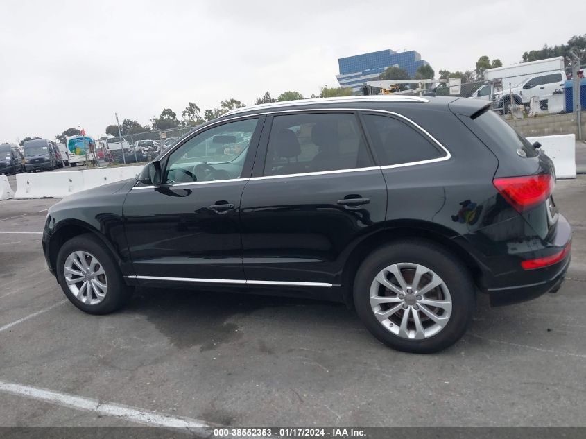 2013 Audi Q5 2.0T Premium VIN: WA1CFAFP4DA058659 Lot: 38552353