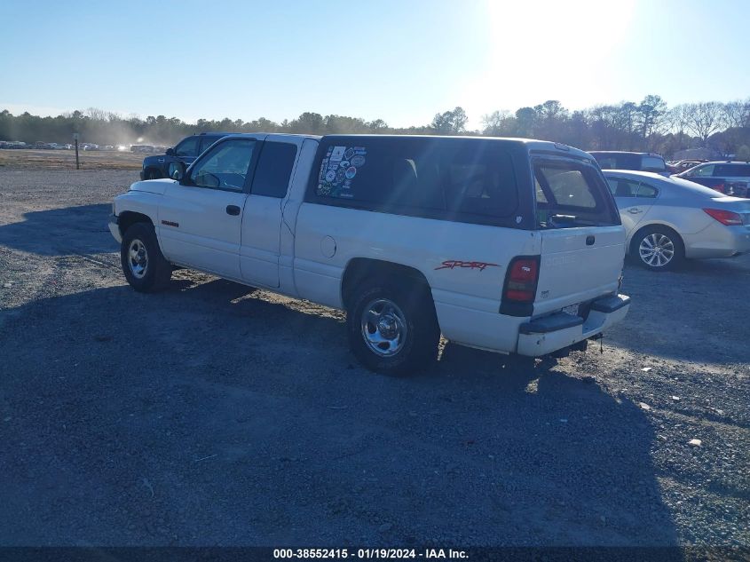 1998 Dodge Ram 1500 St VIN: 3B7HC13Y3WG169340 Lot: 38552415