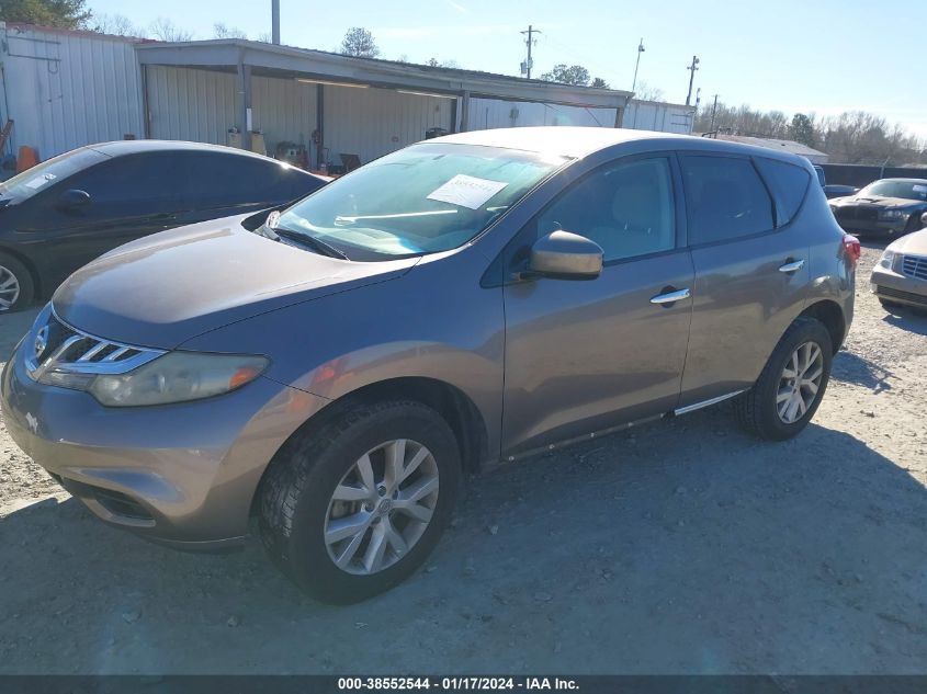 2011 Nissan Murano S VIN: JN8AZ1MU7BW065526 Lot: 39752212