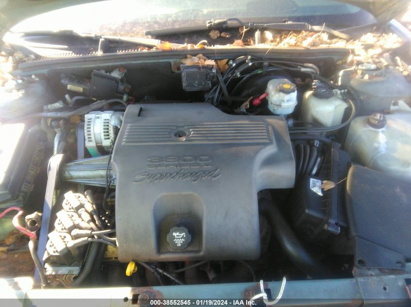 2004 Buick Park Avenue Ultra VIN: 1G4CU541X44145042 Lot: 38552545